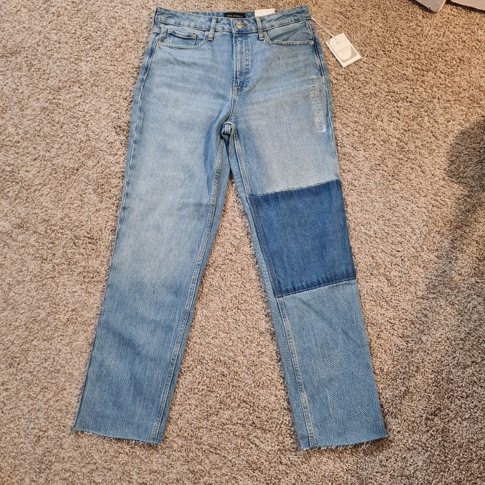 Free Assembly The Super High Rise Straight, Jeans Sz 8